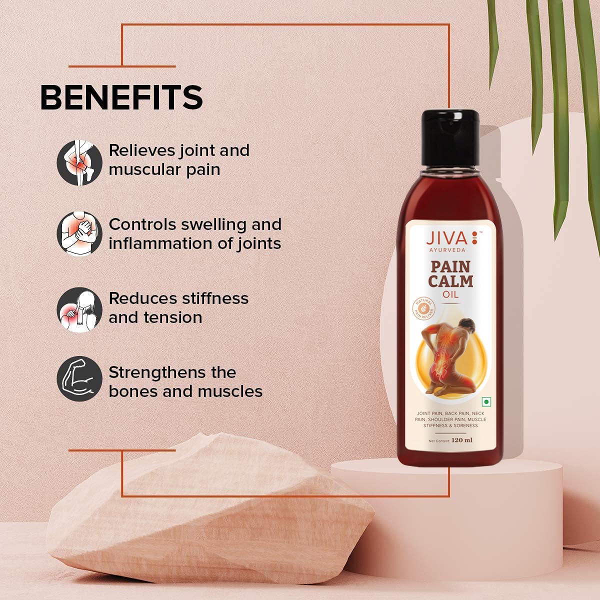 Jiva Pain Calm Oil 120 ml – view 4