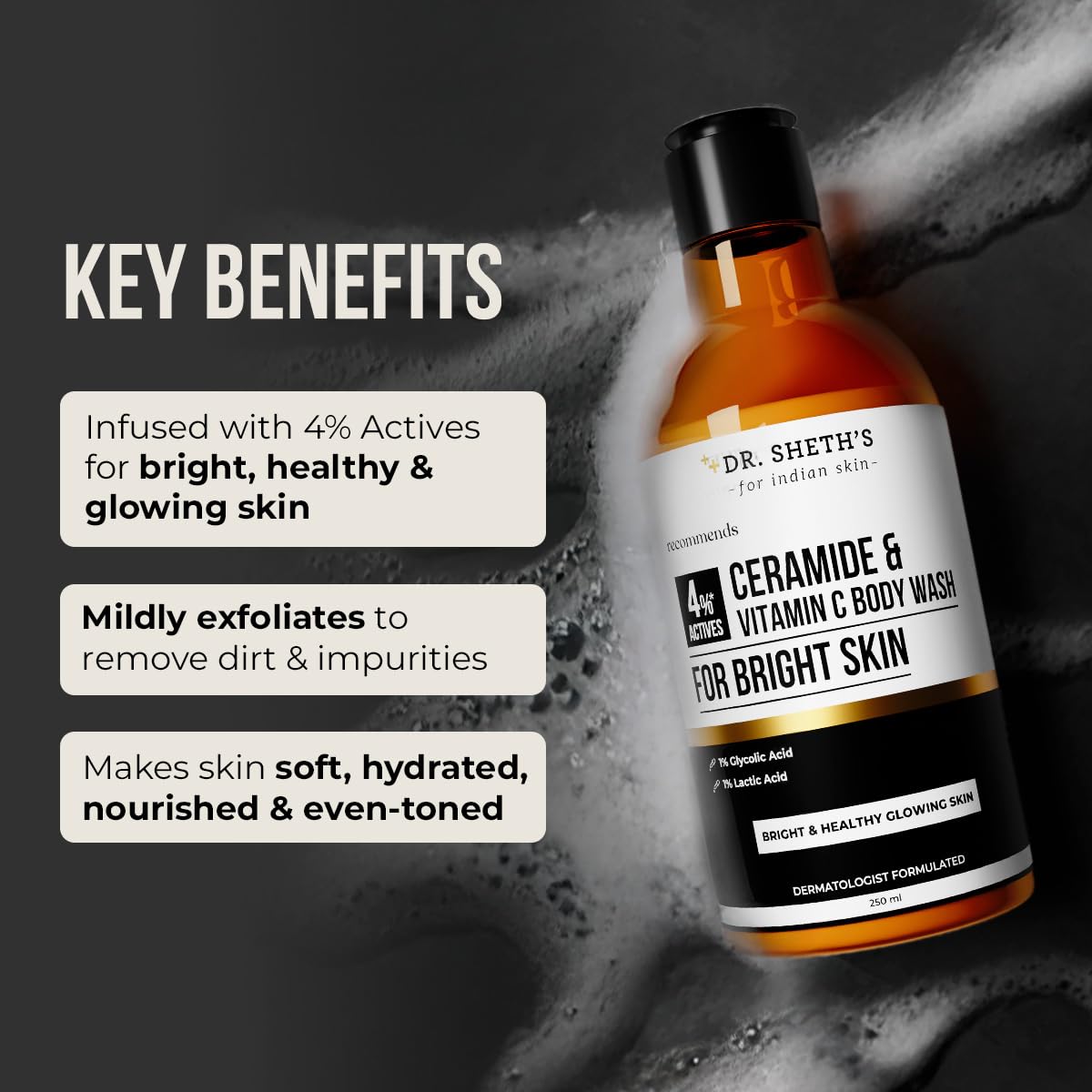 Dr. Sheth's Ceramide & Vitamin C Body Wash – view 4
