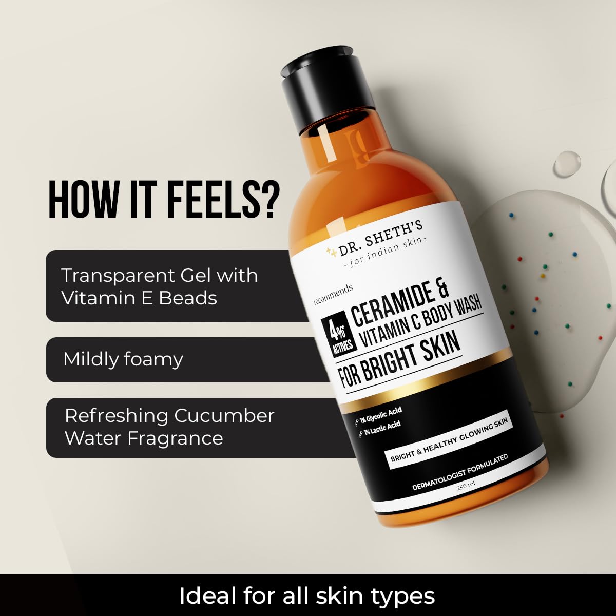 Dr. Sheth's Ceramide & Vitamin C Body Wash – view 7