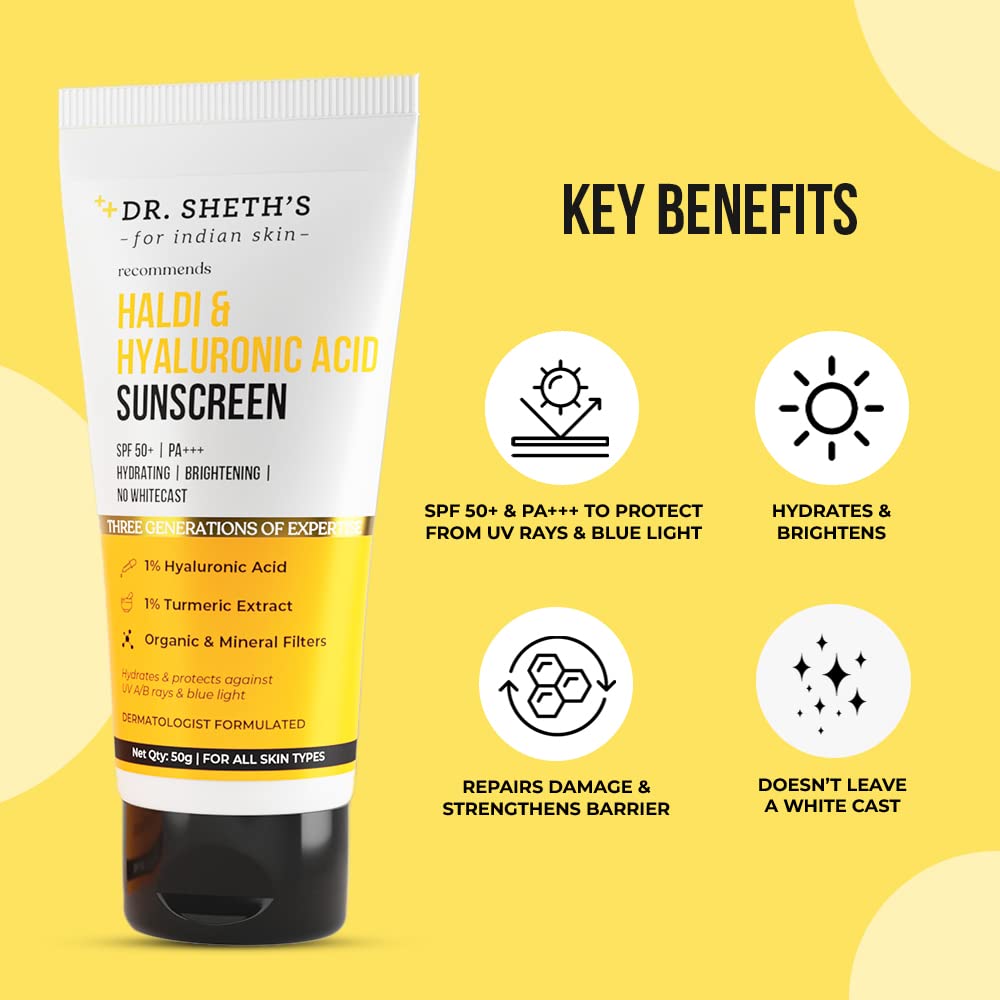 Dr. Sheth's Intense Skin Hydration Duo SPF 50 For All Skin Types, Pack Of 1 – view 2