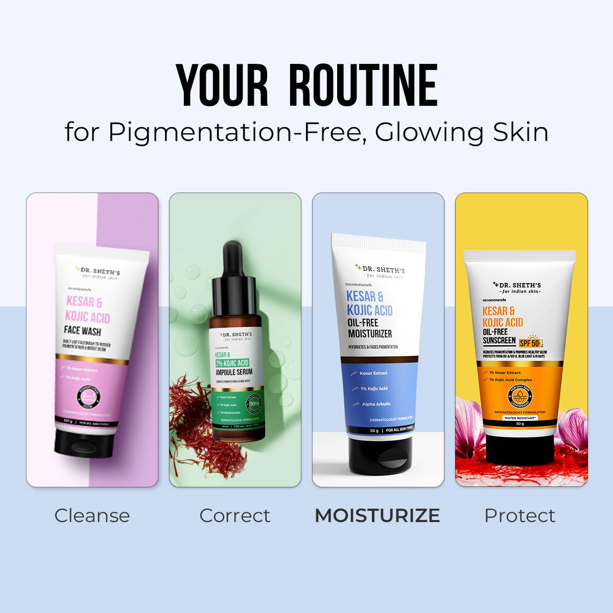 Dr. Sheth's Kesar & Kojic Acid Oil-Free Moisturizer – view 7