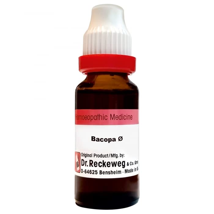 Bacopa Monnieri Brahmi Q drops bottle by Dr. Reckeweg, 20 ml
