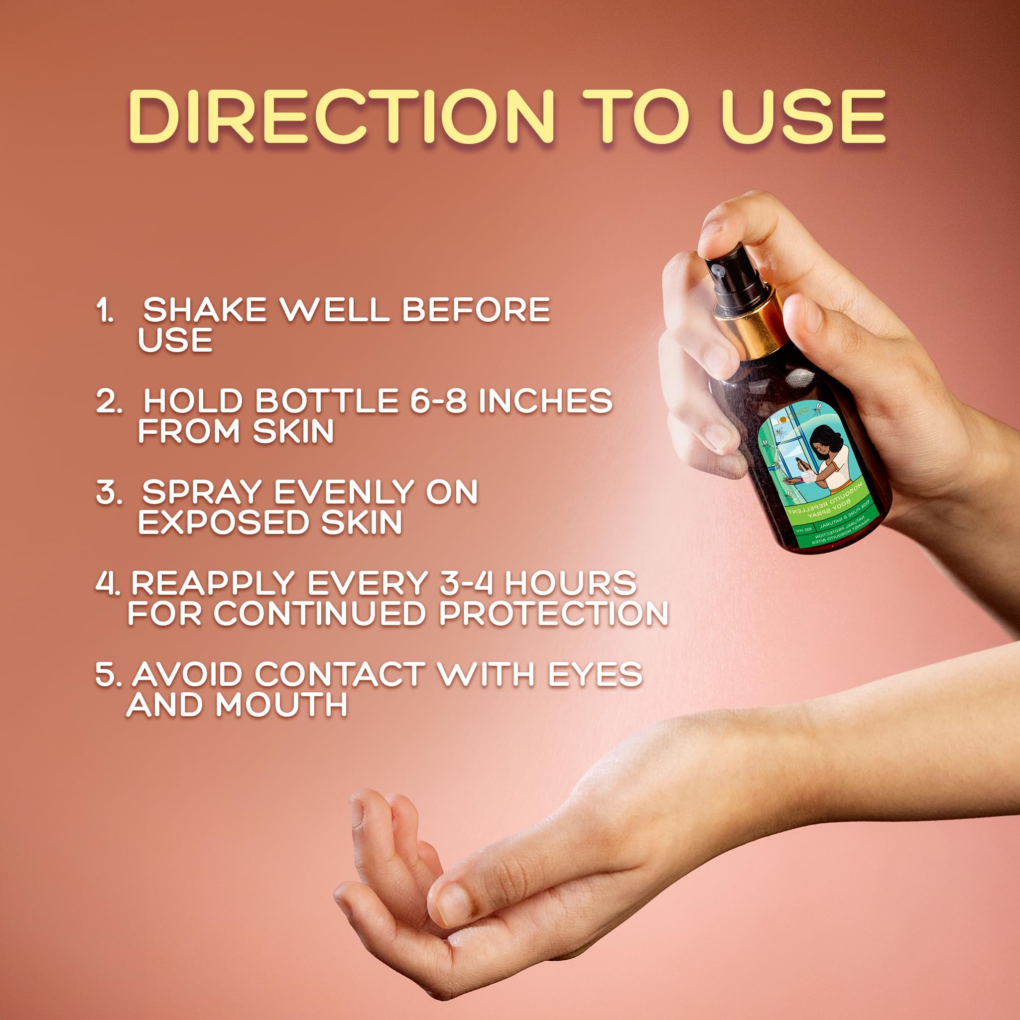 Phool mosquito repellent for baby - Mosquito Body Spray (100 ml) – view 6