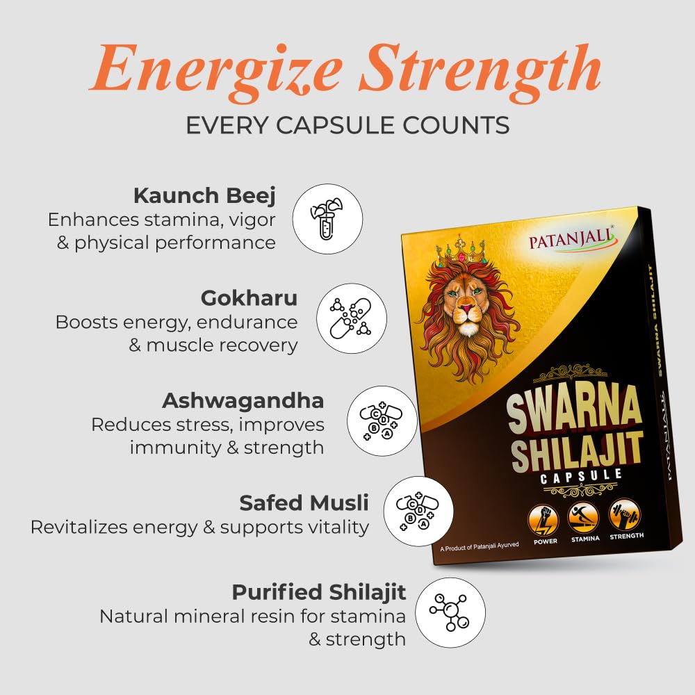 Patanjali Swarna Shilajit - 10 Capsules – view 3