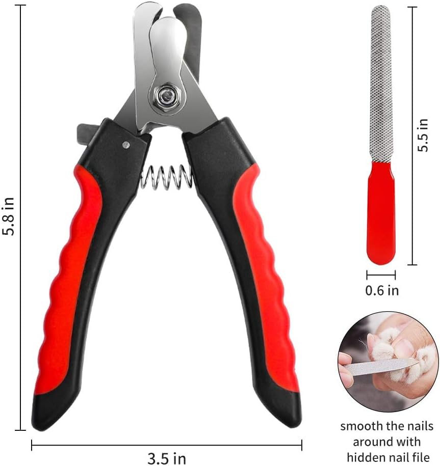 Styllent 4‑in‑1 Pet Grooming Set – Self‑Cleaning Slicker Deshedding Brush + Silicone Bath & Massage Tool + Adjustable Rubber Bath Scrubber + Ergonomic Nail Clippers – for Dogs & Cats – view 6