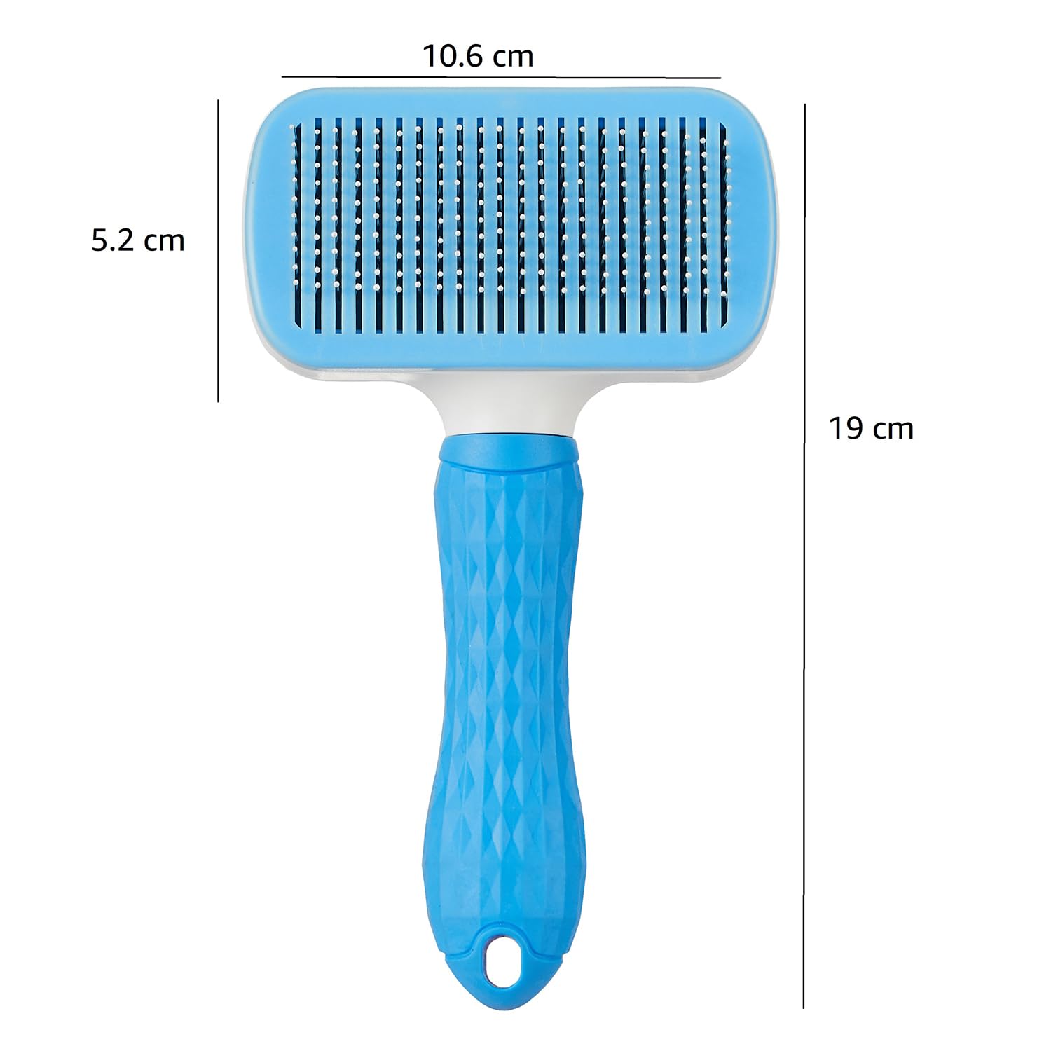 Amazon Basics Self Cleaning Slicker Pet Grooming Brush – view 6