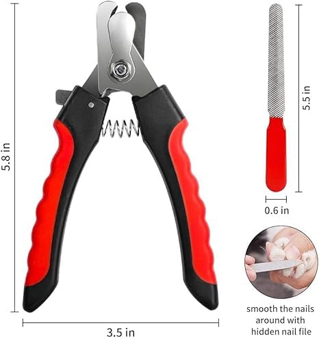 Bekin 4‑in‑1 Pet Grooming Set – Bath Brush Steam Brush 3 in 1 Water Brush Brush + Silicone Bath & Massage Tool + Adjustable Rubber Bath Scrubber + Ergonomic Nail Clippers – for Dogs & Cats – view 4