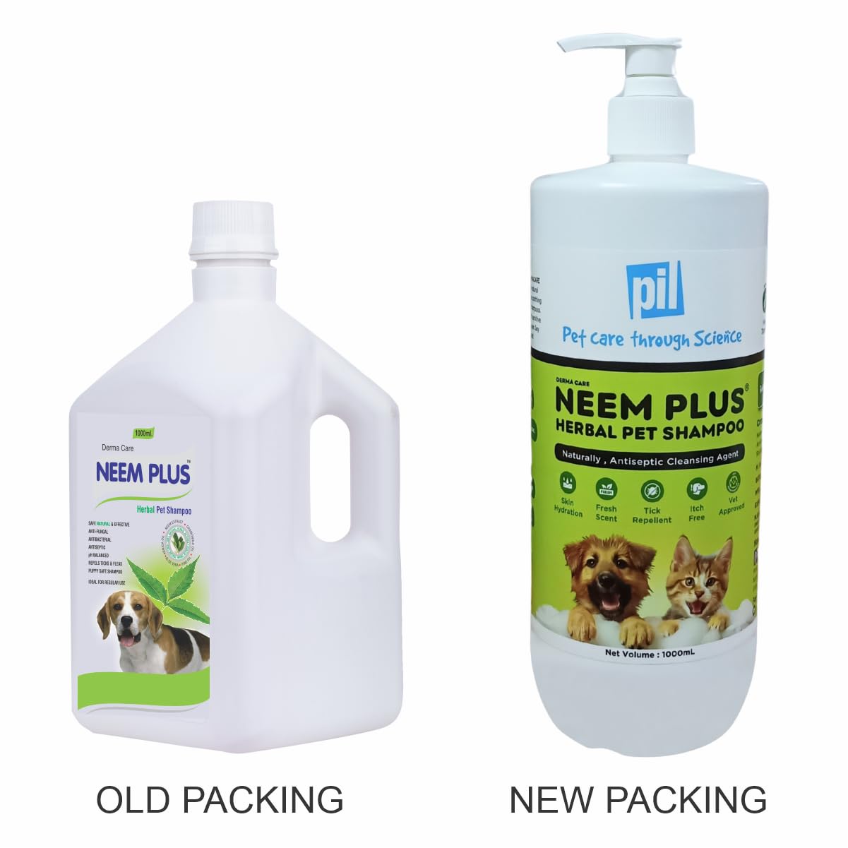 Pil Neem Plus Herbal Pet Shampoo 1000ml – view 3