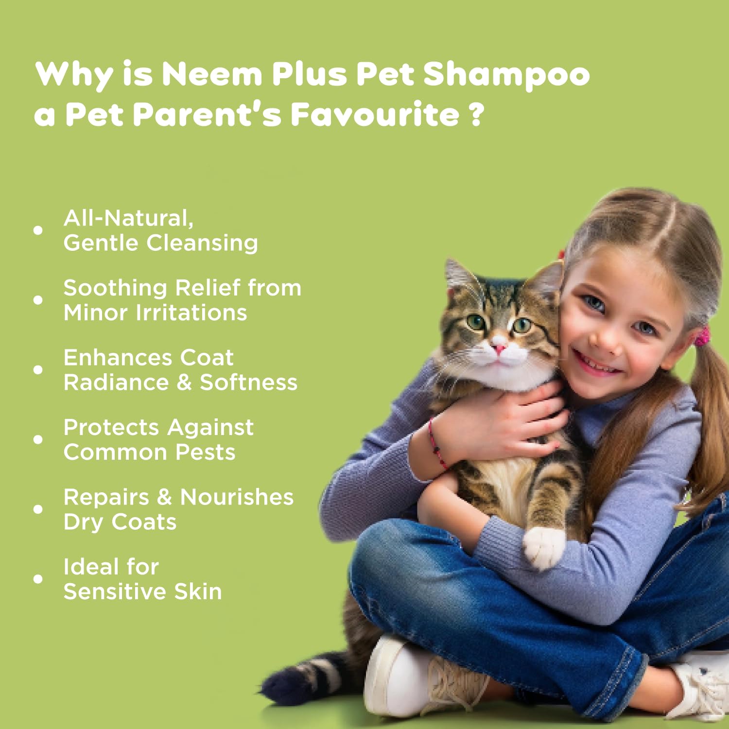 Pil Neem Plus Herbal Pet Shampoo 1000ml – view 4