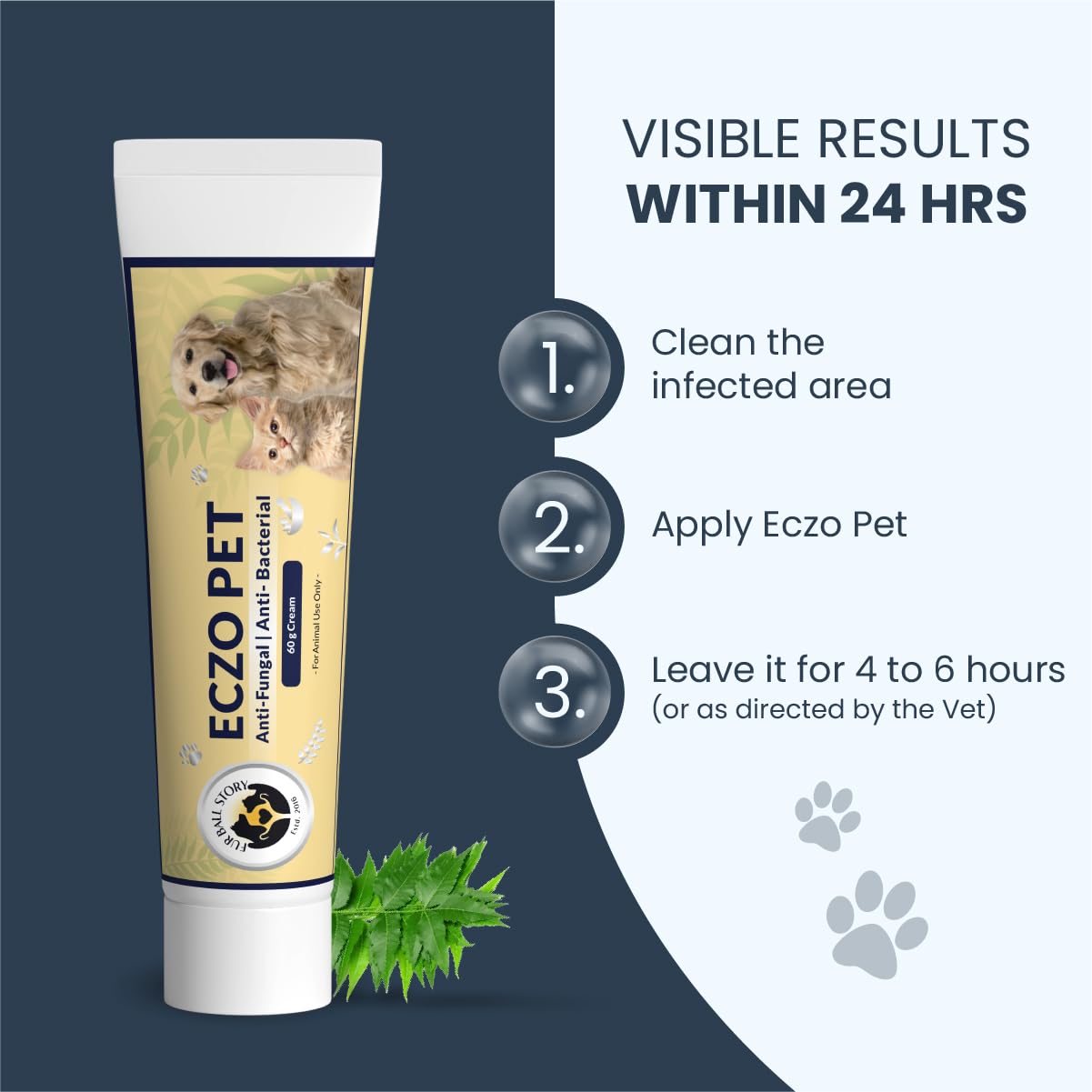 FUR BALL STORY Eczo Pet Anti Fungal & Anti Bacterial Cream – view 6