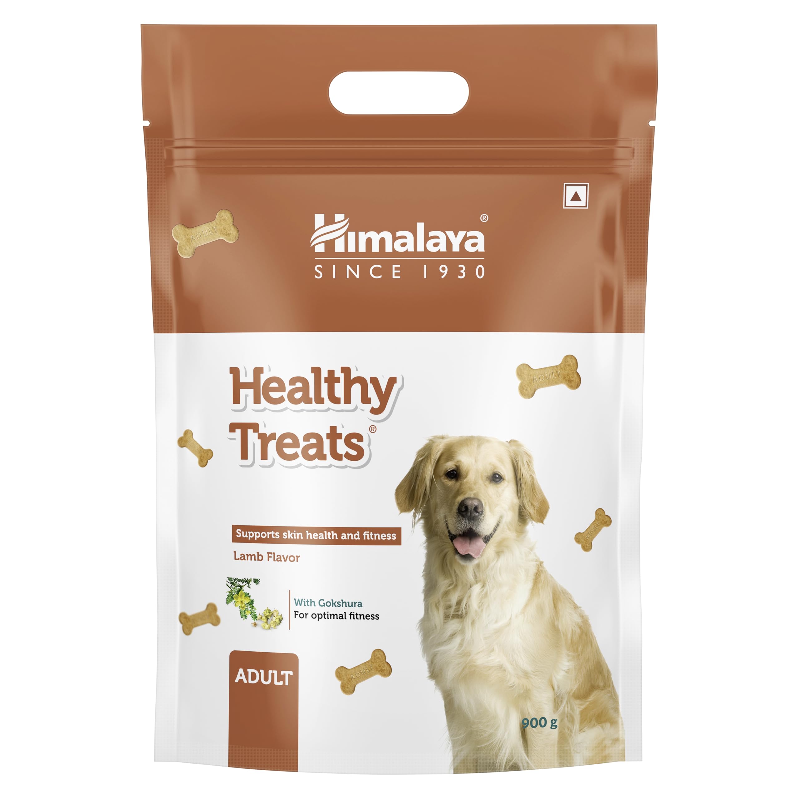 Pack of Himalaya lamb flavor healthy treats for adult dogs