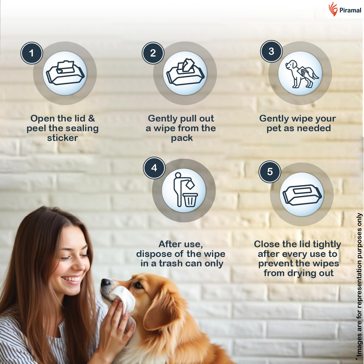 PawKare Pet Wipes for Dogs & Cats – view 7