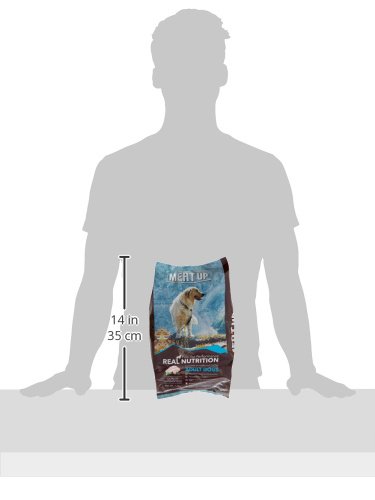 Meat Up Adult Dry Dog Food 2.4kg (1.2kg + 1.2kg) – view 3