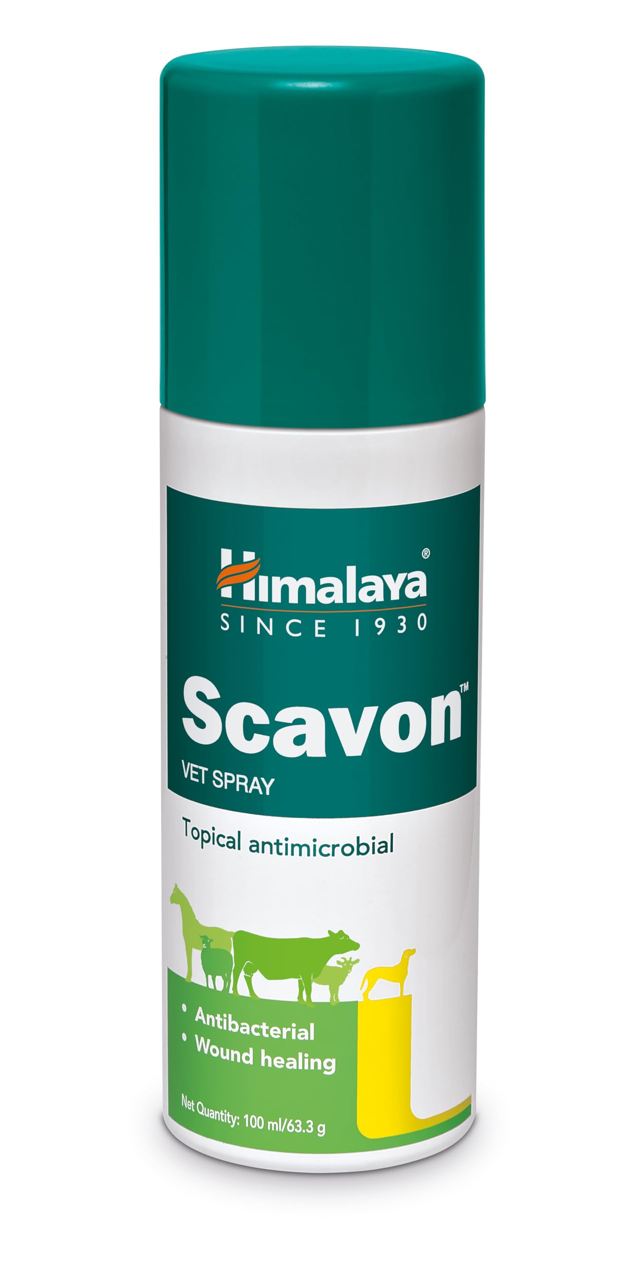 100 ml Himalaya Scavon antibacterial antifungal skin spray bottle