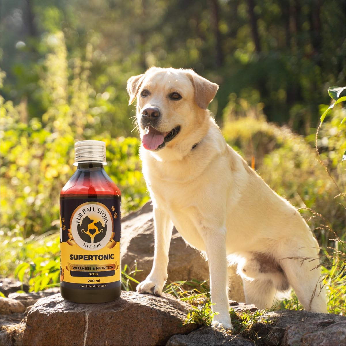 FUR BALL STORY Supertonic Multivitamin Syrup for Dogs & Cats – view 8