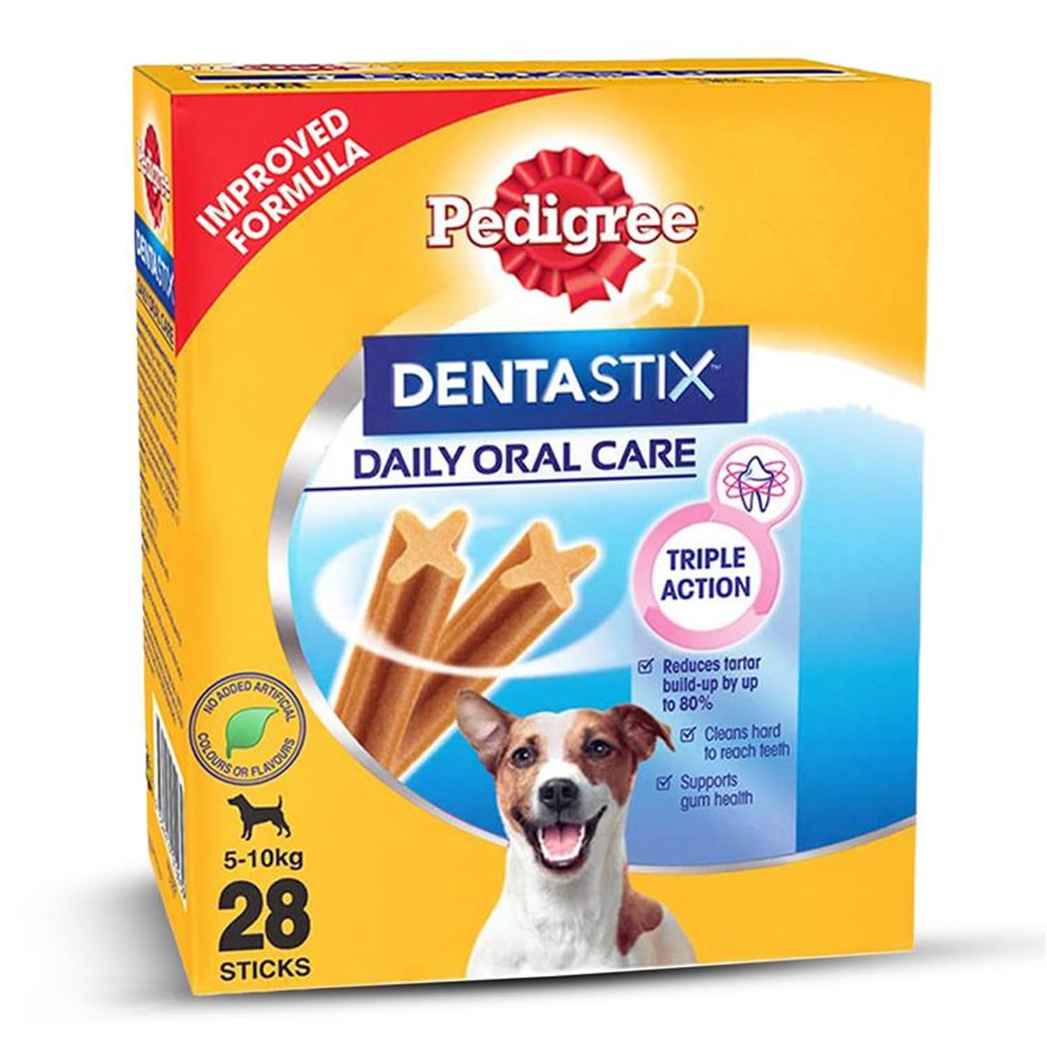 Pedigree Dentastix oral care sticks for adult small breed dogs