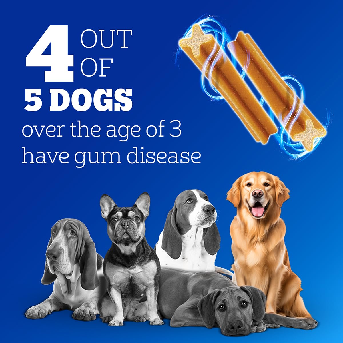 Pedigree Dentastix Oral Care Dog Treat, Adult Small Breed (5-10 kg), 110 g, Recommended by Vets, Supports Gum Health, Reduces Risk of Gum Diseases – view 7