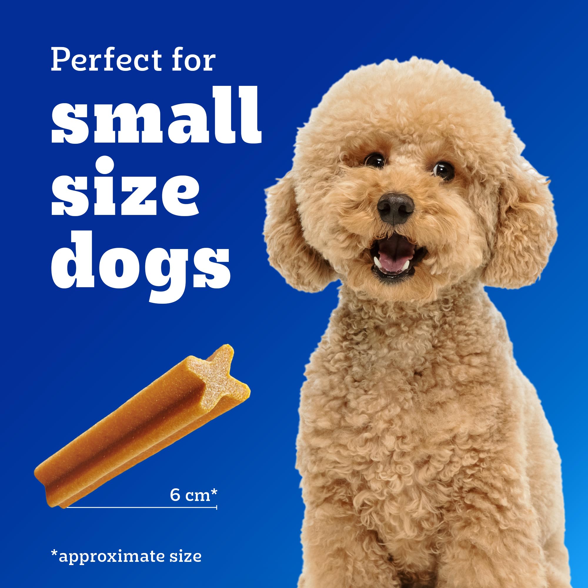 Pedigree Dentastix Oral Care Dog Treat, Adult Small Breed (5-10 kg), 110 g, Recommended by Vets, Supports Gum Health, Reduces Risk of Gum Diseases – view 9