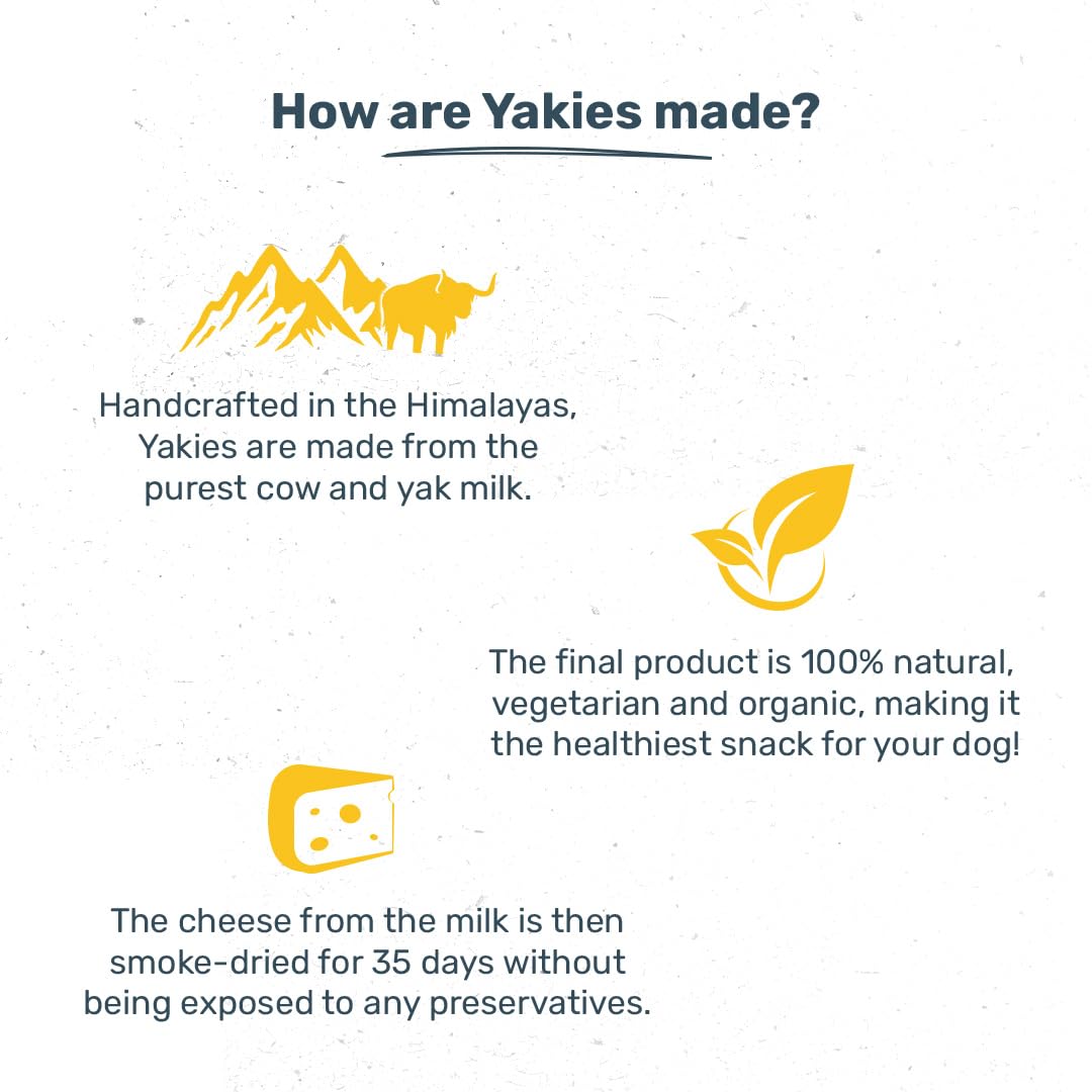 Yakies by HUFT Vegetarian Natural Dog Chew Bone – 25 gm Each – view 2