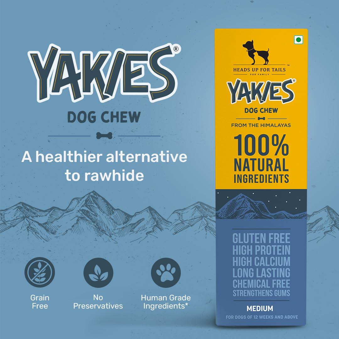 Yakies by HUFT Vegetarian Natural Dog Chew Bone – 25 gm Each – view 4