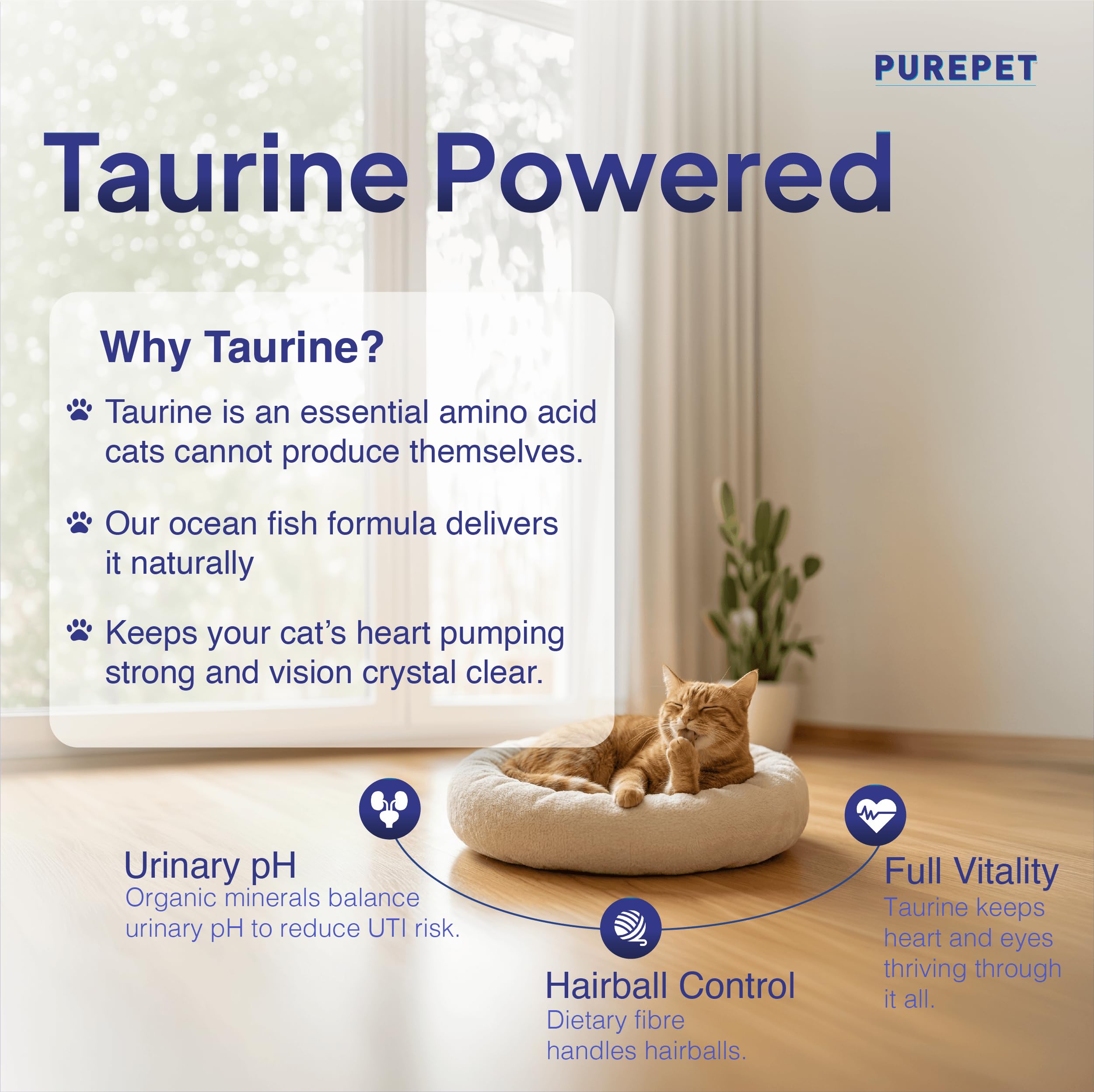 Purepet Adult Dry Cat Food 2.8kg – view 3