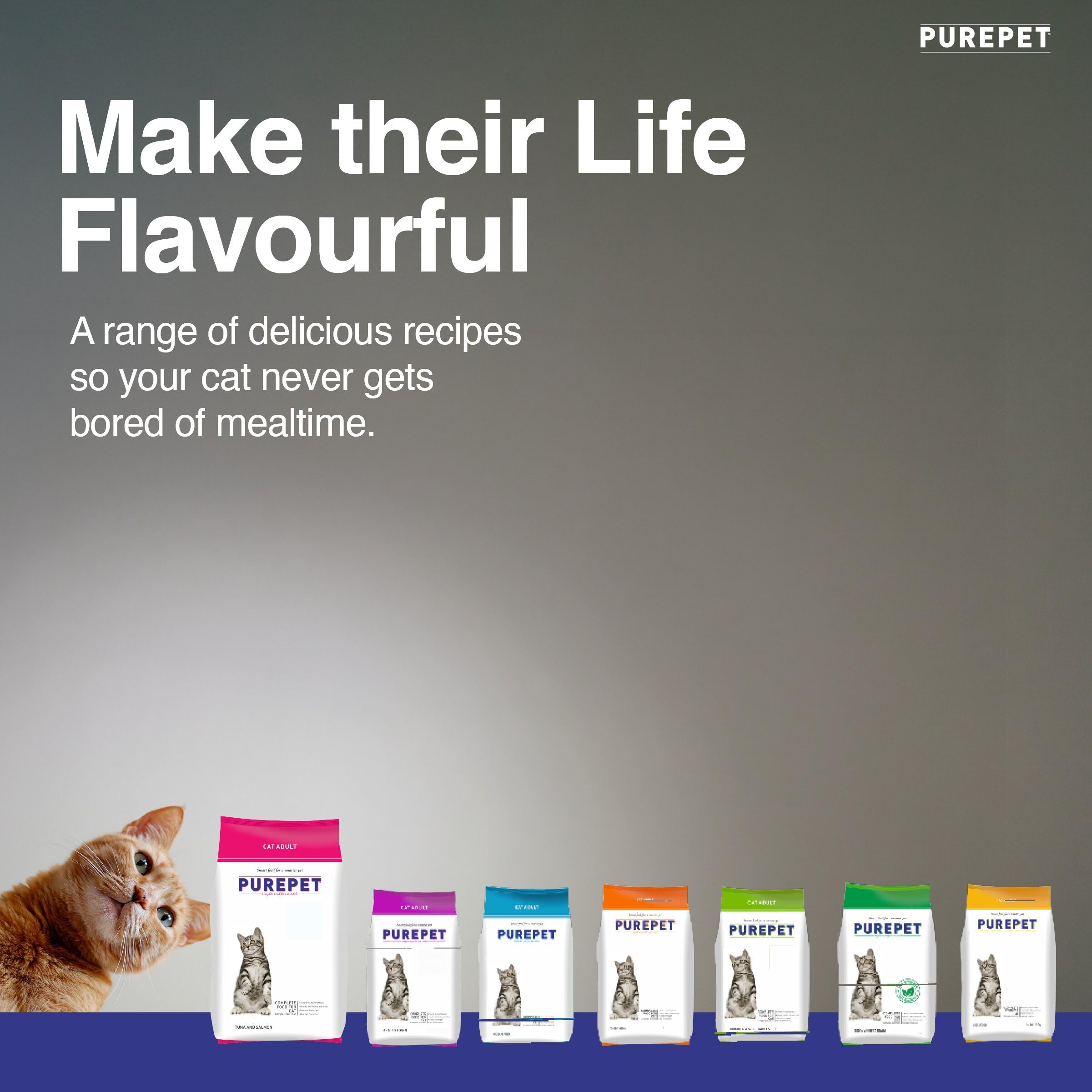 Purepet Adult Dry Cat Food 1kg – view 8