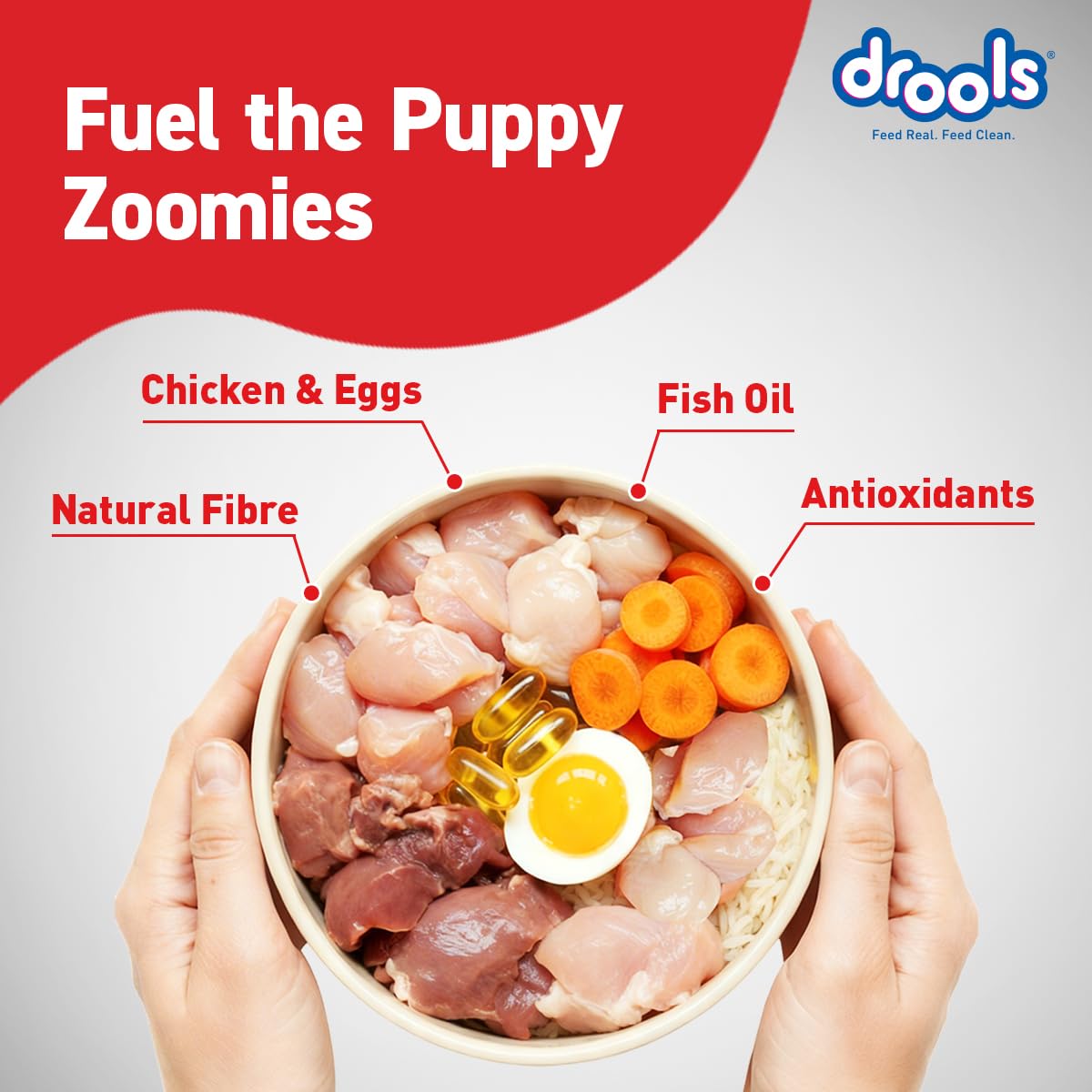 Drools Puppy Dry Dog Food 1.2Kg Pack – view 2