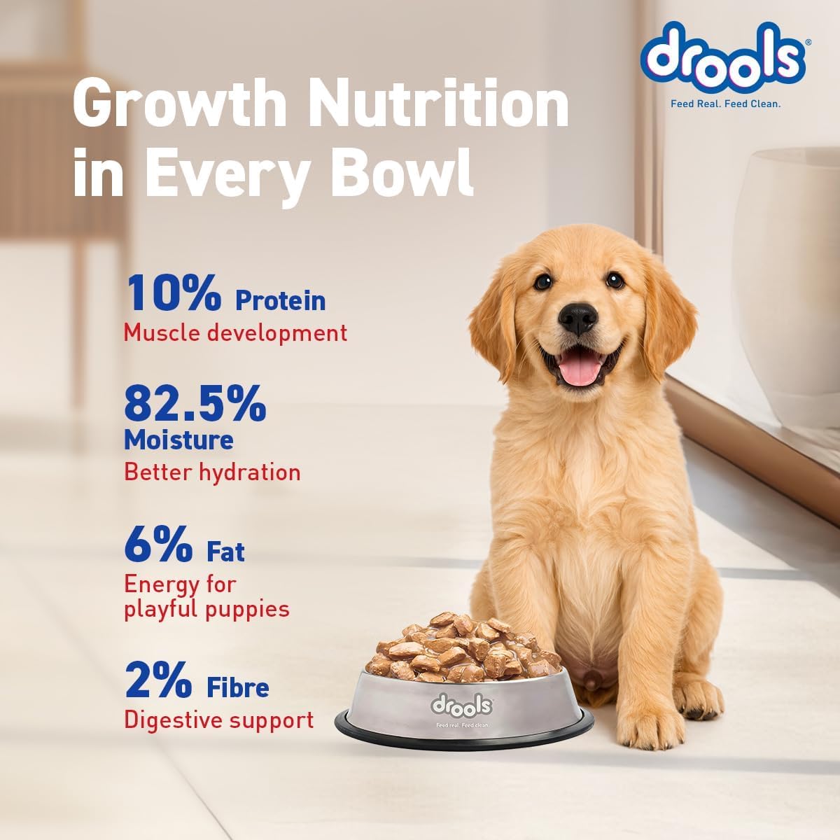 Drools Puppy Wet Dog Food 0.9kg (150g x 6 Packs) – view 5