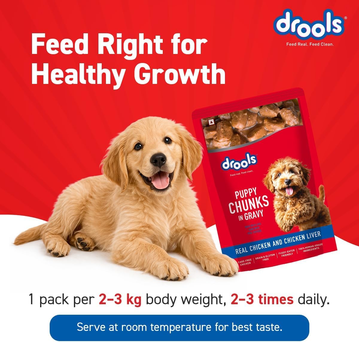Drools Puppy Wet Dog Food 0.9kg (150g x 6 Packs) – view 7
