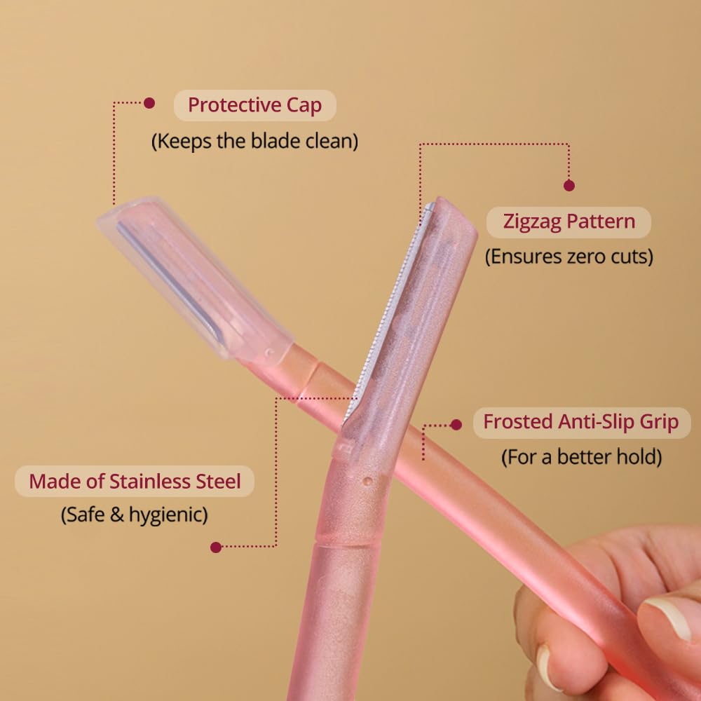 Carmesi Reusable Face Razor for Women Facial Hair- 3 Razors – view 3