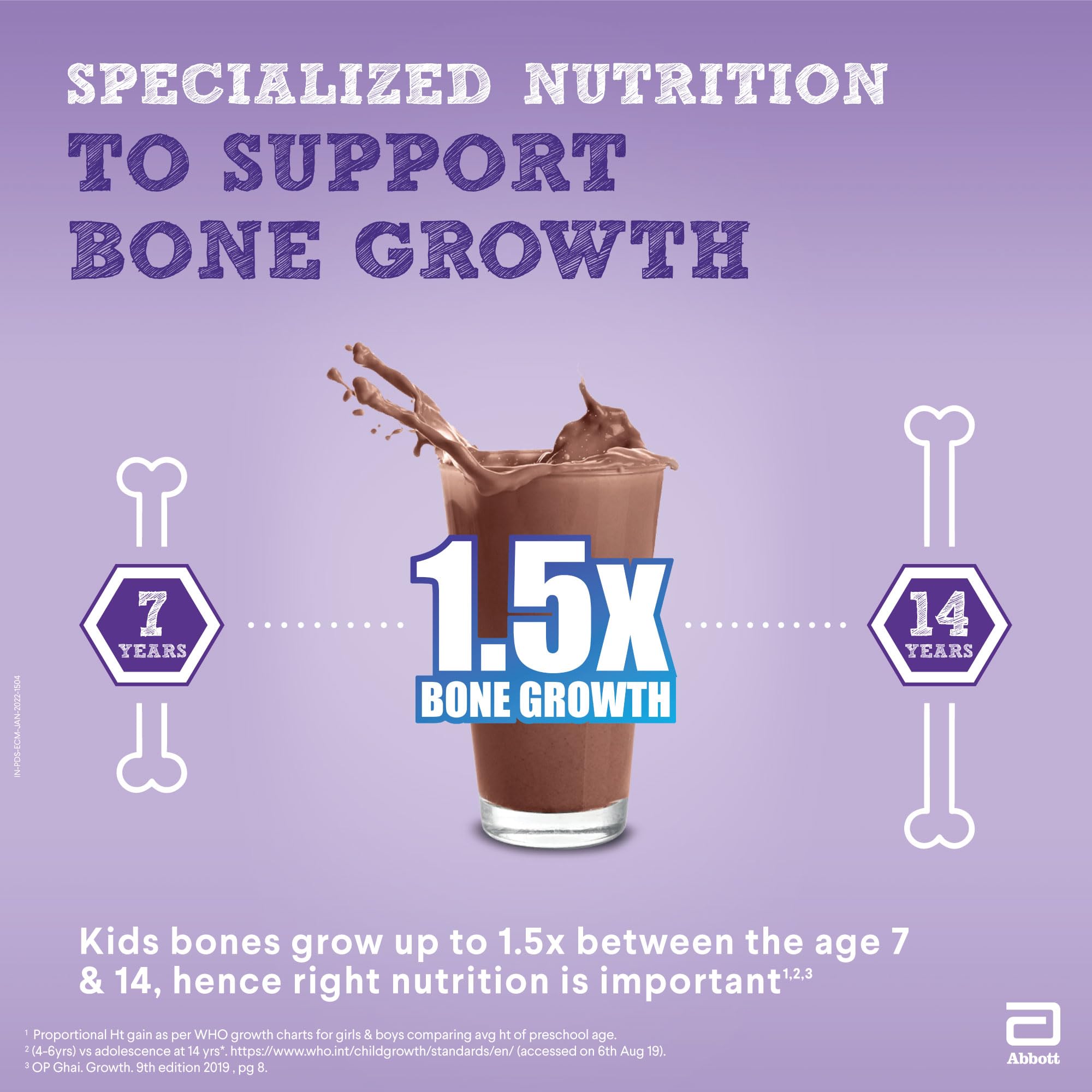 PediaSure 7+ Specialized Nutrition Drink Powder 400 Grams,Premium Chocolate Flavour With Oats & Almonds,For Growing Children,Supports Height Gain,Muscle Strength &Brain Development,1 Count – view 4