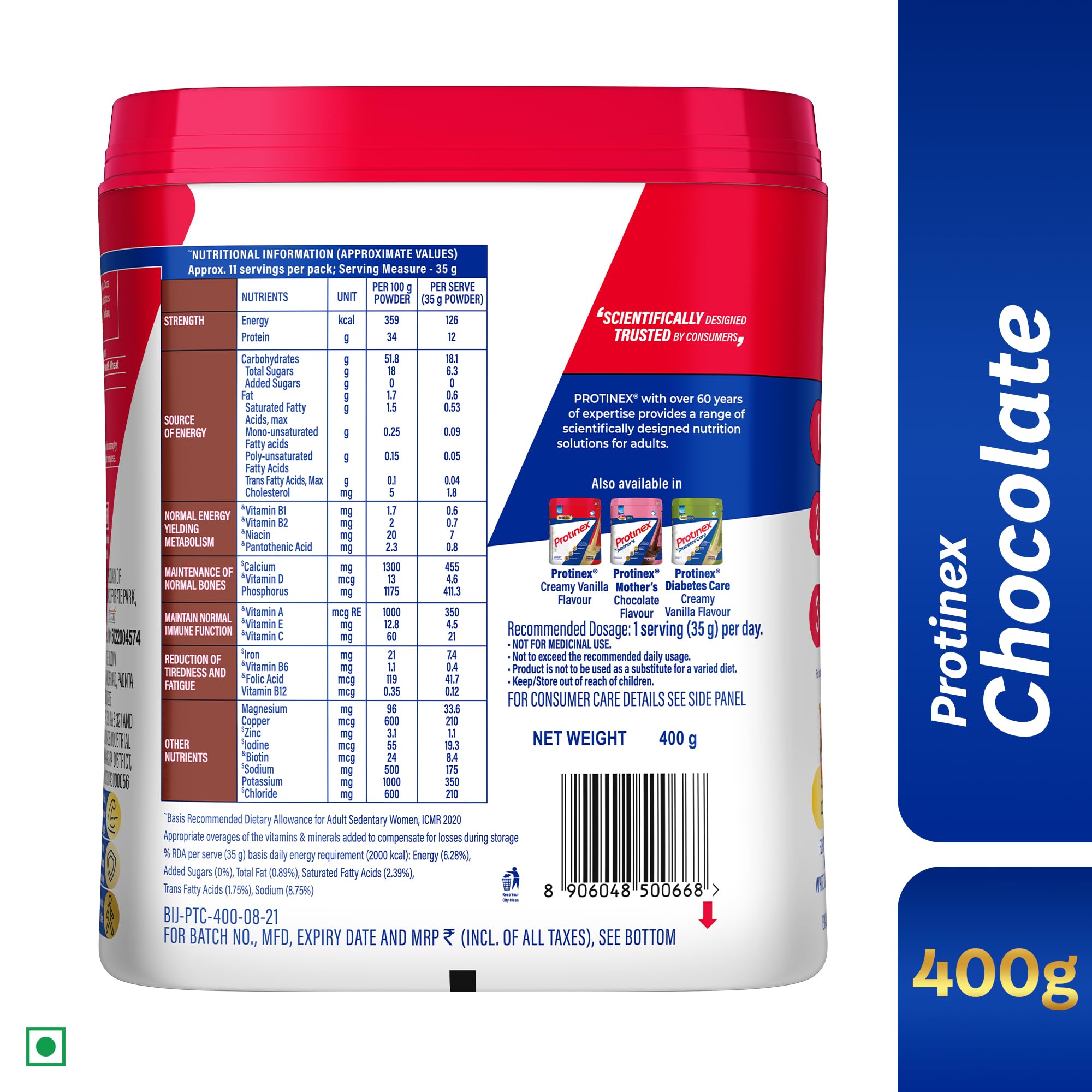 Protinex Rich Chocolate, 400g – view 9