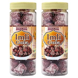 GOKULESH Imli Gola | Tasty & Yummy Imli Candy | Digestive Candy | Available in different Packs (Pack of 2) 150gm each