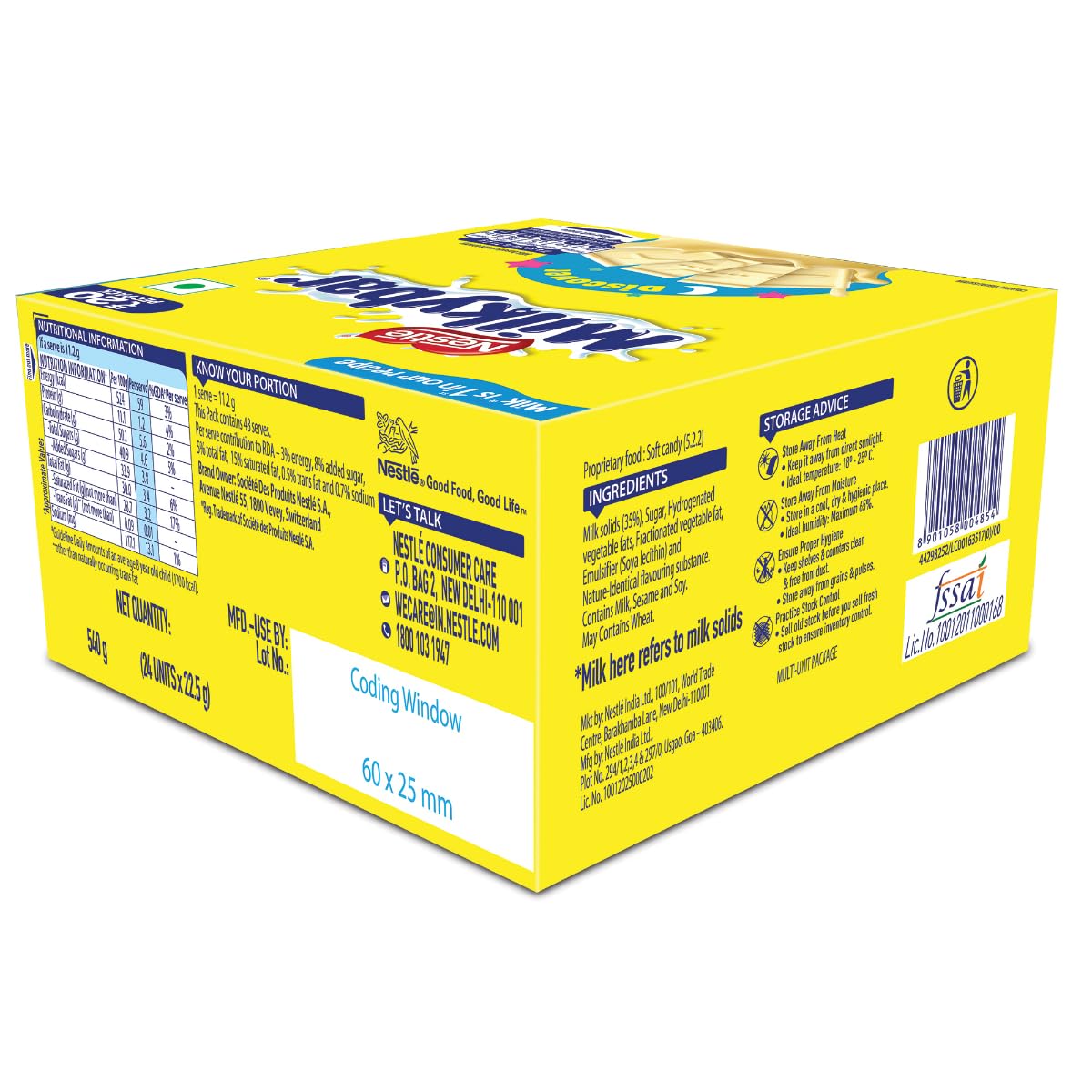 Nestle Milkybar Tablet Pack of 24 – view 4