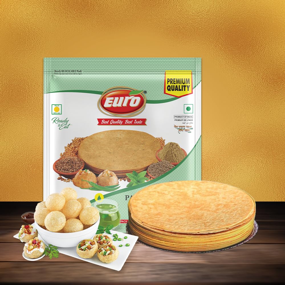 EURO Pani Puri Khakhra, Pack of 4 x 180 g – view 3