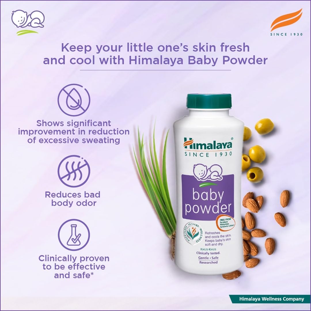 Himalaya Powder For Baby, (400G) – view 2