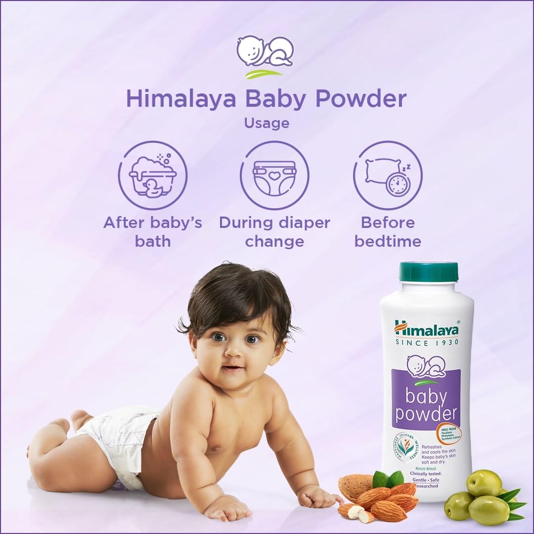 Himalaya Powder For Baby, (400G) – view 4