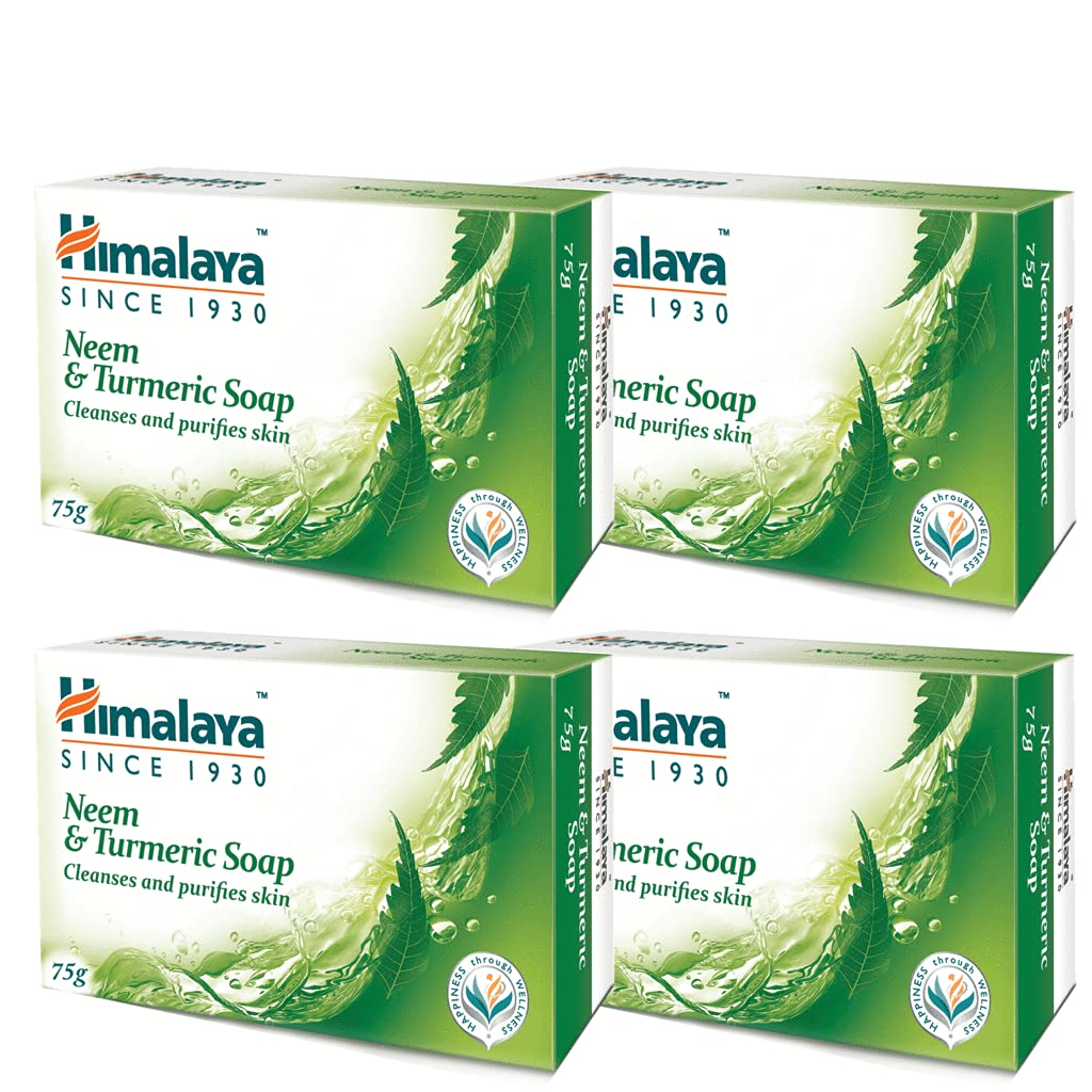 Himalaya Soap, Neem & Turmeric, 75g (Pack of 4) – view 4