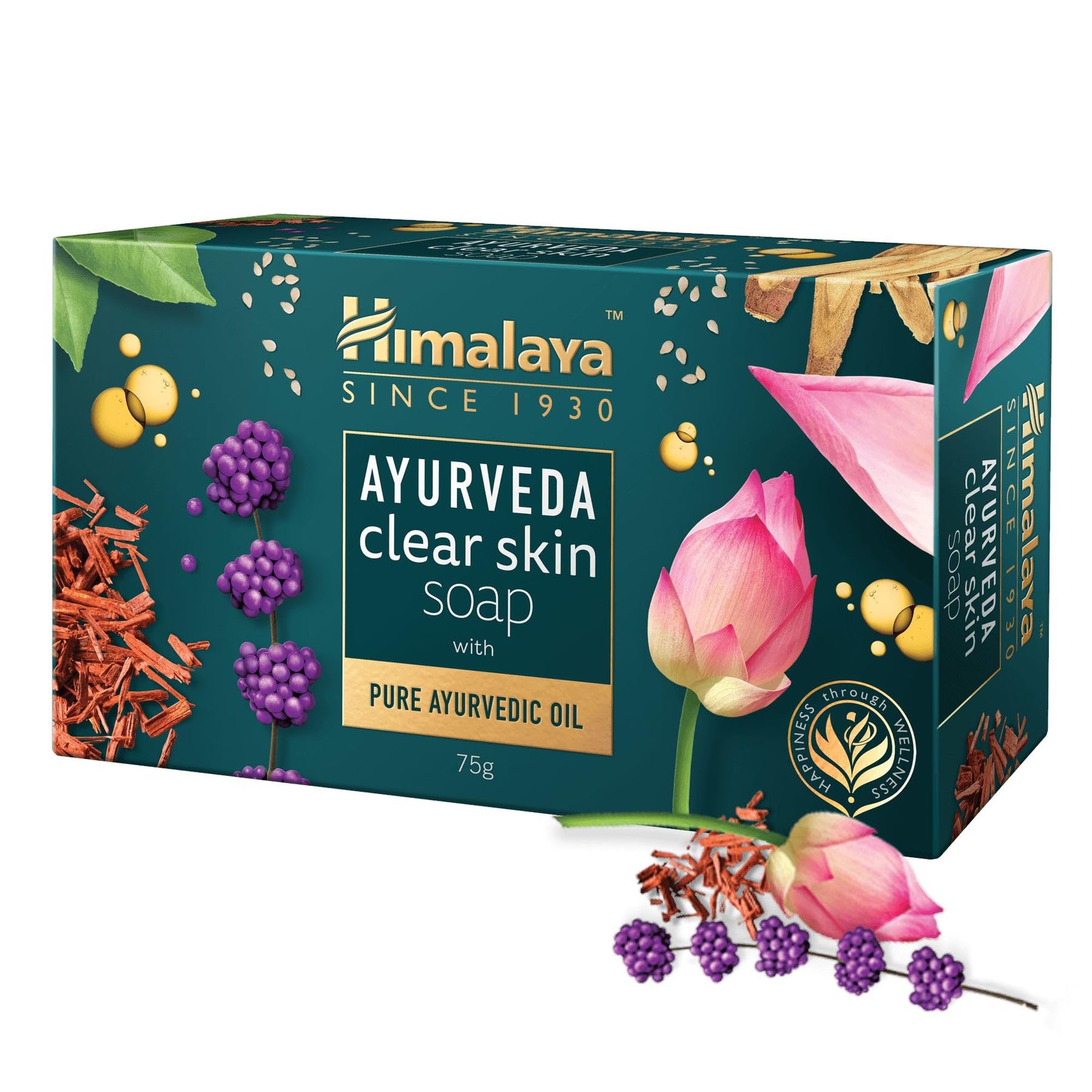 Himalaya Ayurveda Clear Skin Soap India, 75 G – view 1