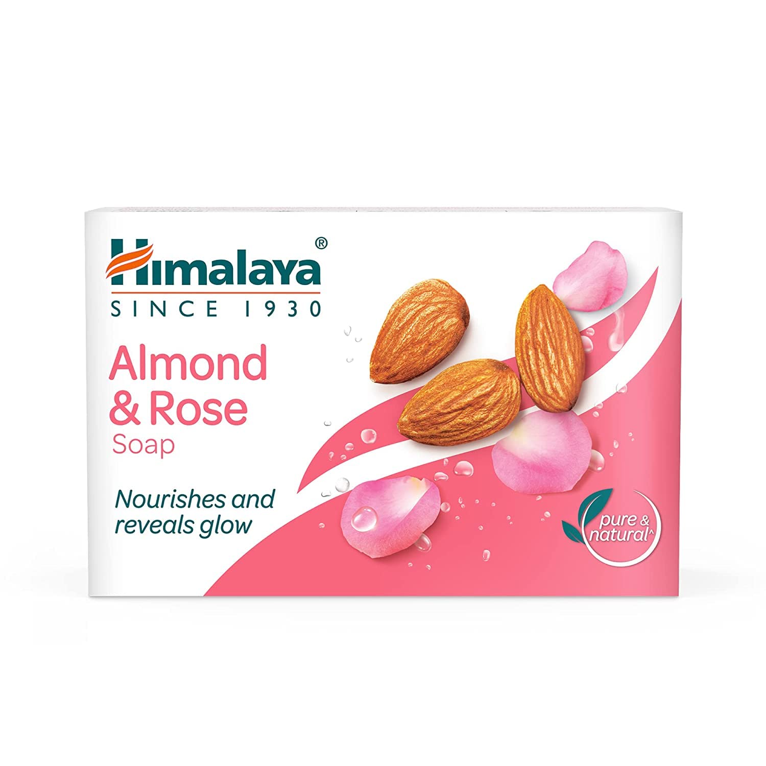 Himalaya Moisturizing Almond and Rose Soap, 125g – view 1