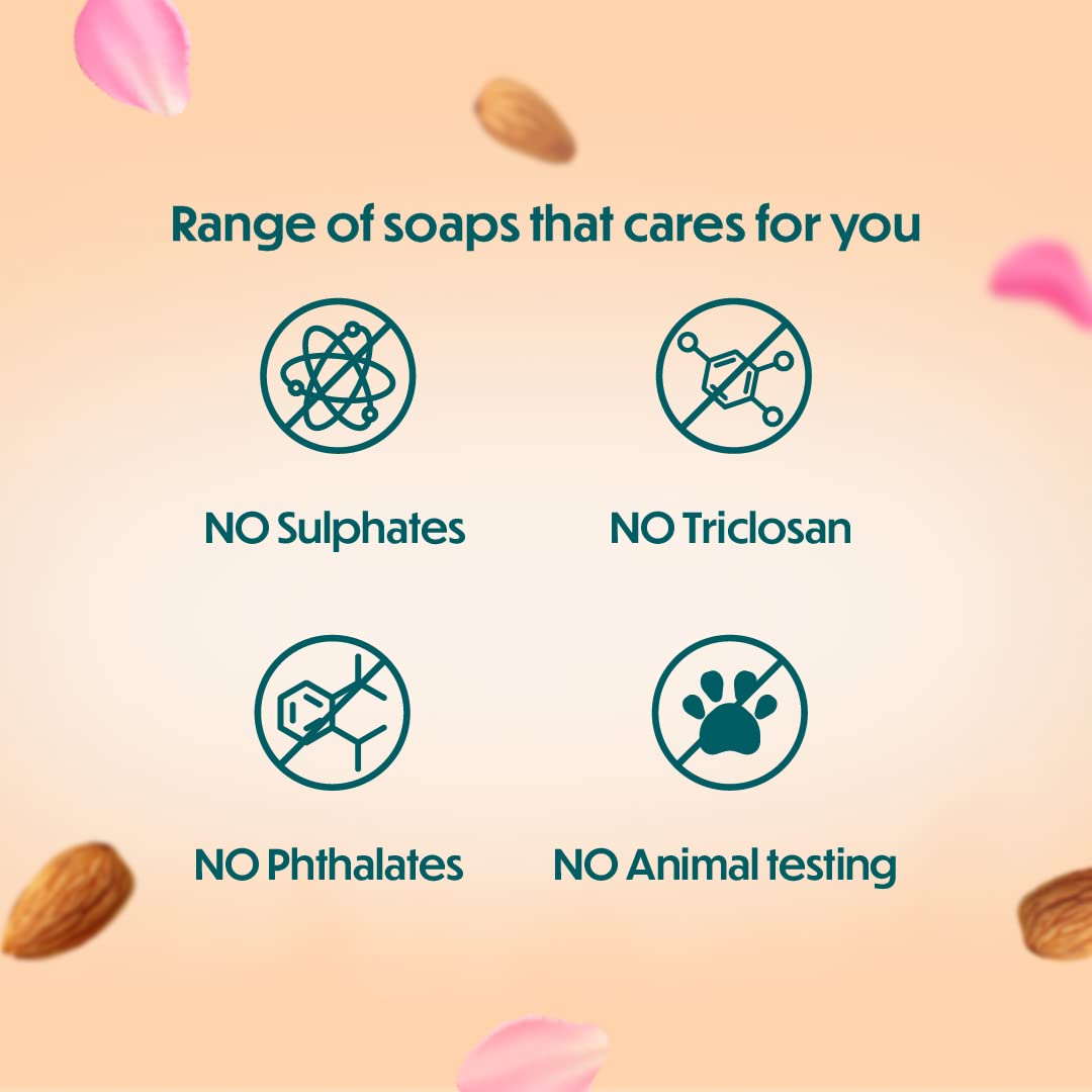 Himalaya Moisturizing Almond and Rose Soap, 125g – view 5