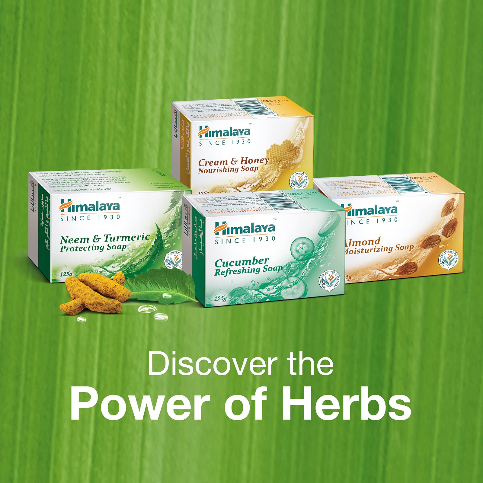 Himalaya Herbals Refreshing Cucumber Soap and Coconut Soap, 125g – view 5