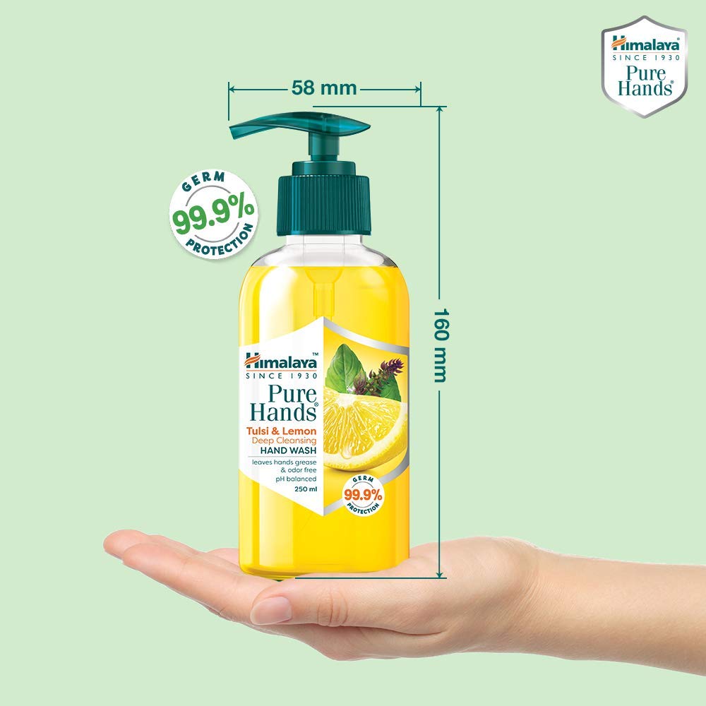 Himalaya Pure Hands Deep Cleansing Tulsi and Lemon Pump 250 ml – view 5