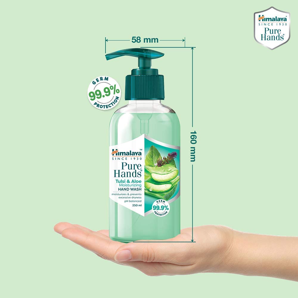 Himalaya Pure Hands Moisturizing Tulsi and Aloe Pump 250 ml – view 5