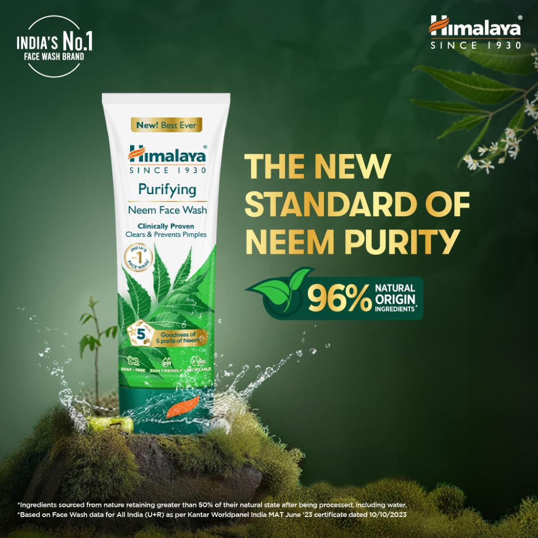 Himalaya Purifying Neem Face Wash, 300 ml – view 6