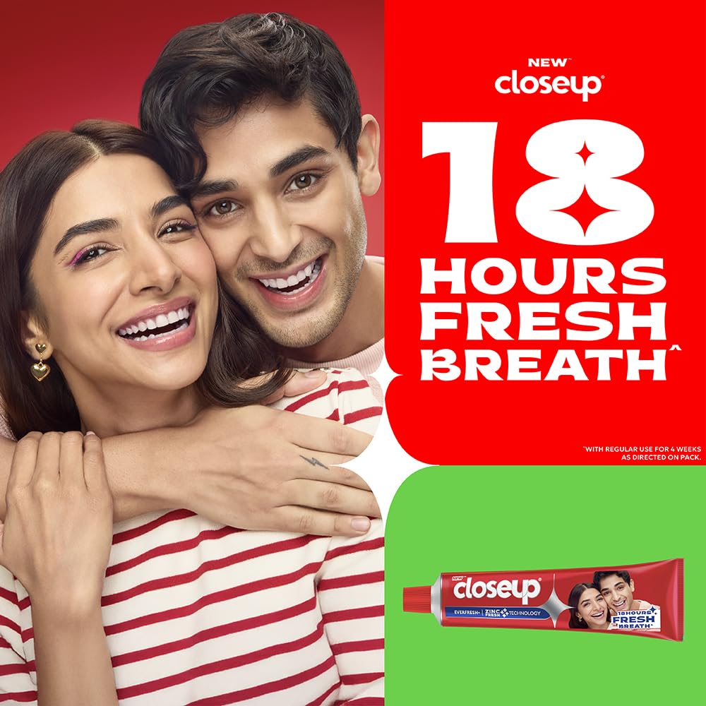 Closeup Toothpaste for 18 Hours Fresh Breath & White Teeth, 80g – view 2
