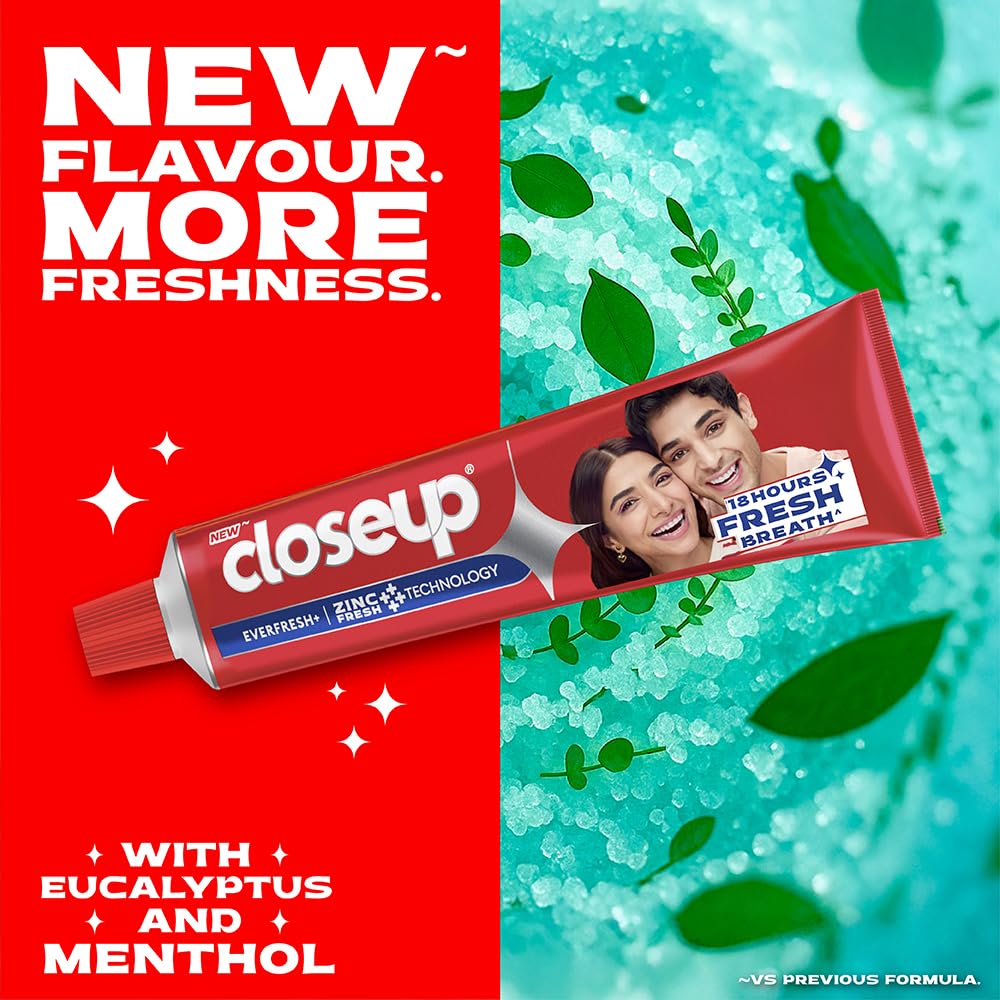 Closeup Toothpaste for 18 Hours Fresh Breath & White Teeth, 80g – view 3