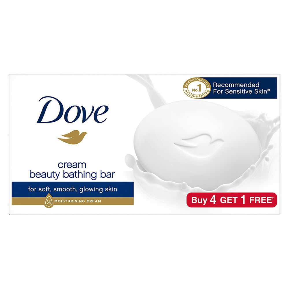 Dove Cream Beauty bars and moisturizing hand wash refill pack