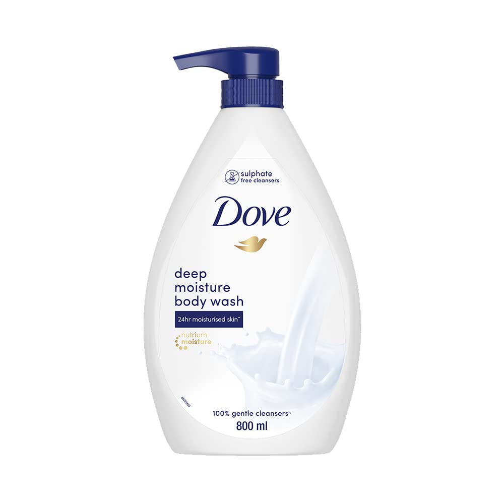 Dove body wash 825ml bottle for soft and smooth skin