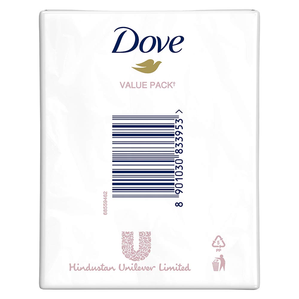 Dove Pink Rosa Bathing Soap Bar 125 g (Pack of 3) – view 3